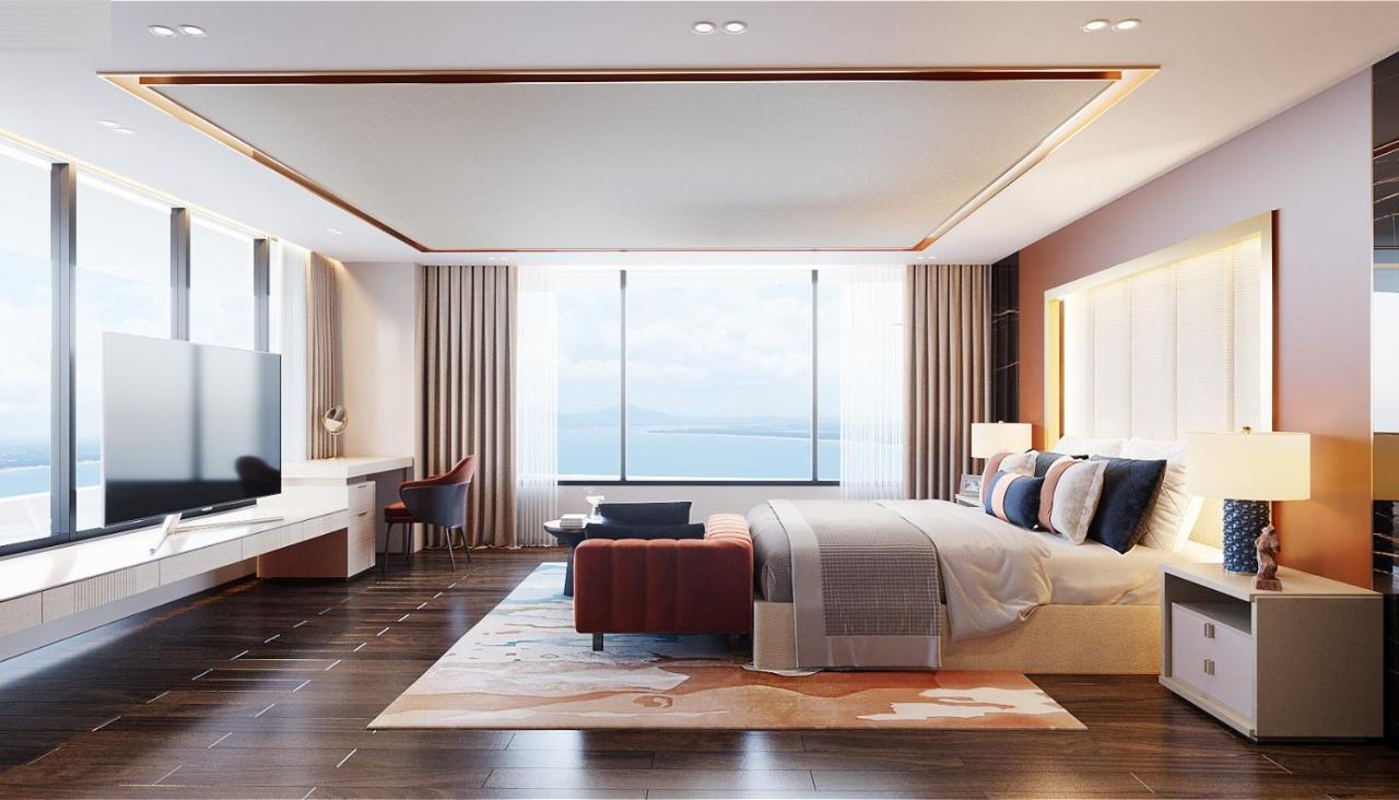 Vias Hotel Vung Tau - Transportation Included Екстериор снимка 3D interior rendering of a bedroom