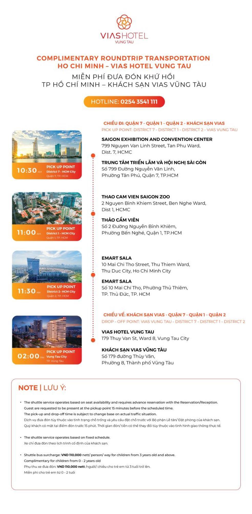 Vias Hotel Vung Tau - Transportation Included Екстериор снимка