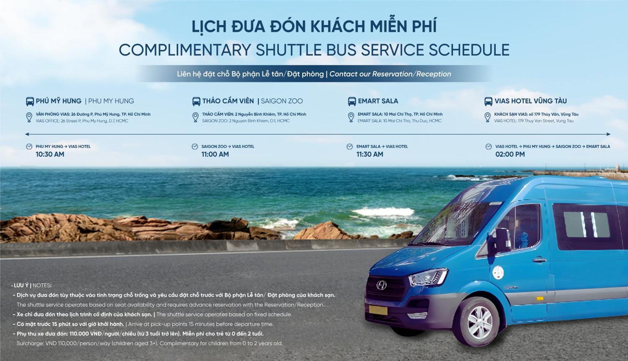 Vias Hotel Vung Tau - Transportation Included Екстериор снимка